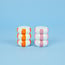 Balvi Peper en Zoutstel stel Floats oranje/roze ceramic