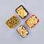 Balvi Snackbakjes set Conserverie - 4 kleuren