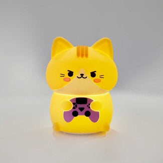 Balvi Nachtlampje Kawaii Gamer oranje
