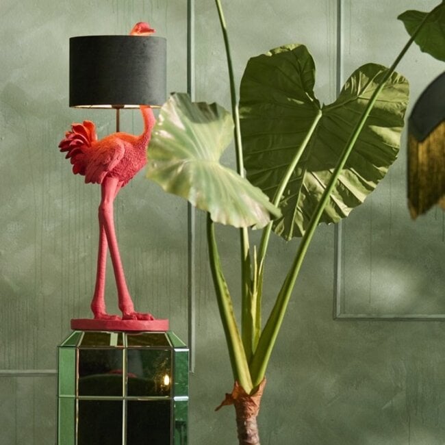 Light en Living Lampvoet 38,5x27x95 cm OSTRICH roze