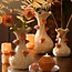 Light en Living Vaas deco Ø24x40 cm ODALI keramiek  crème+oranje