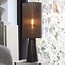 Light en Living Tafellamp Ø20x58 cm MICKY linnen bruin