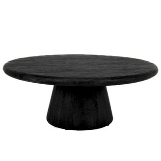 Tower Living Asti Salontafel rond zwart 90 cm
