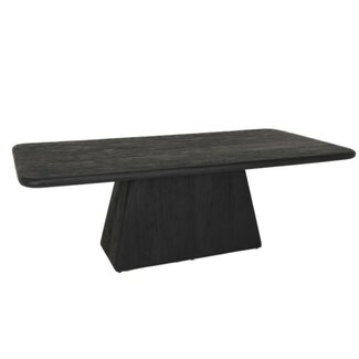 Tower Living Asti Eetkamertafel zwart 220 cm