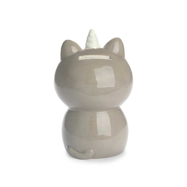 Balvi Spaarpot Kawaii  Starry grijs