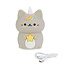Balvi Nachtlampje Kawaii Starry grijs