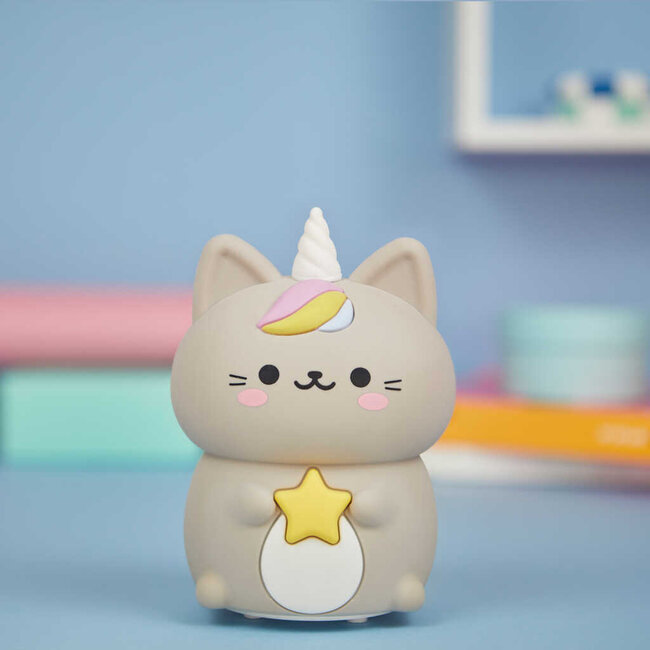 Balvi Nachtlampje Kawaii Starry grijs