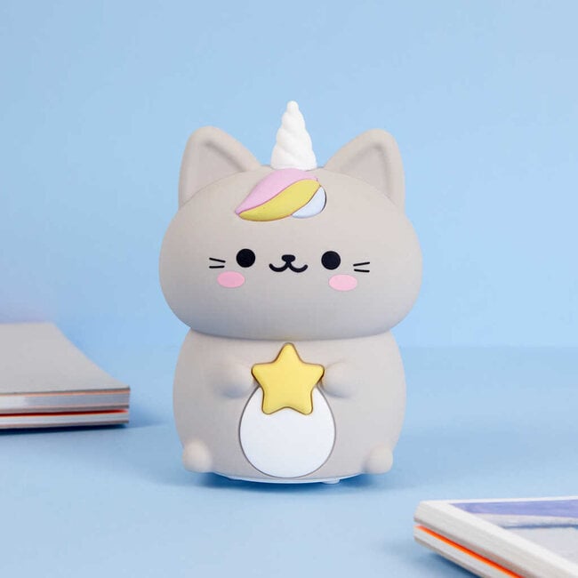 Balvi Nachtlampje Kawaii Starry grijs