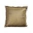 Light en Living Kussen 45x45 cm BAXLEY velvet groen+linnen naturel