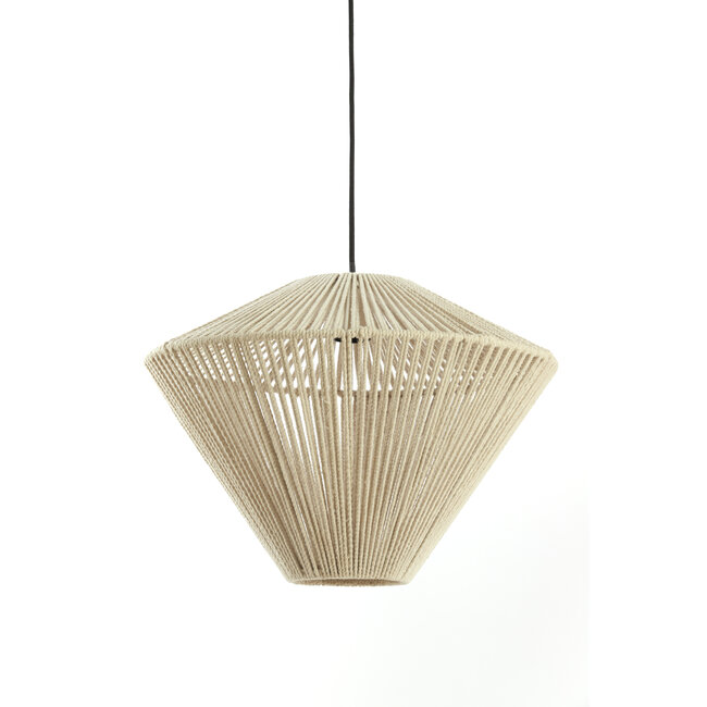 Light en Living Hanglamp 3L 120x42x130 cm FELIDA crème