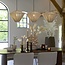 Light en Living Hanglamp 3L 120x42x130 cm FELIDA crème