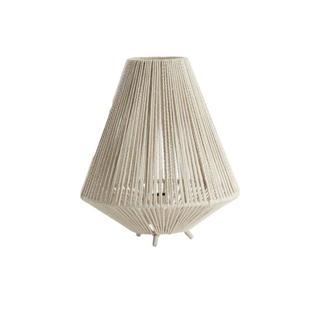 Light en Living Tafellamp Ø35x40 cm FELIDA crème