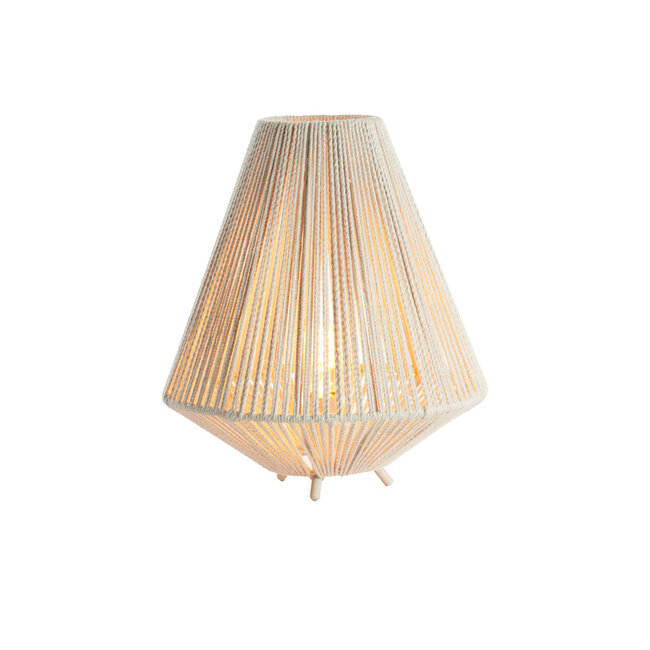 Light en Living Tafellamp Ø35x40 cm FELIDA crème