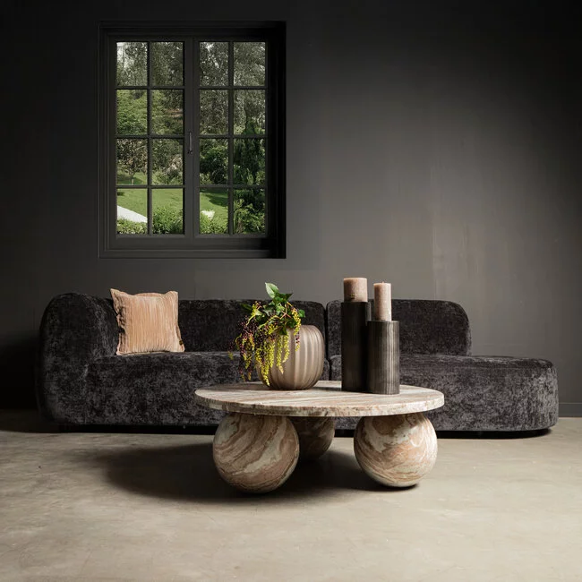 PTMD Salontafel Diro beige marmer