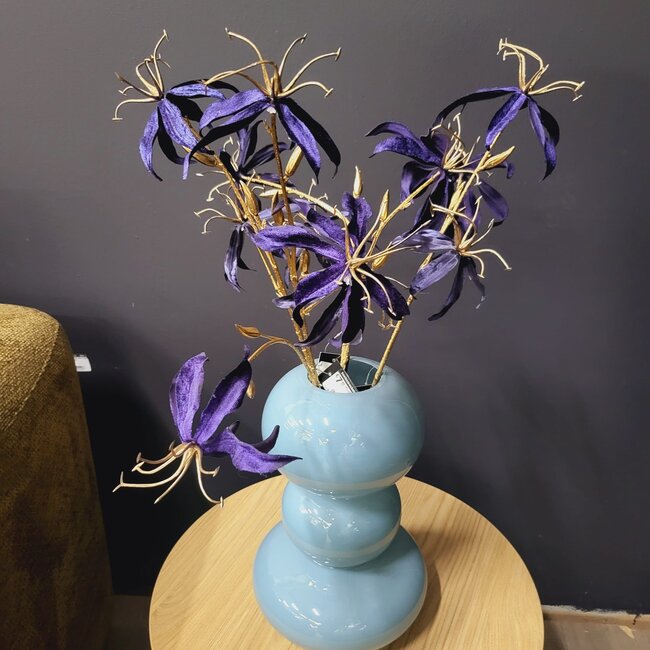 Countryfield Countryfield Kunsttak Gloriosa donkerblauw - Decoratieve bloementak