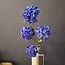 Pure Kunsttak Hortensia groot 110 cm donkerblauw