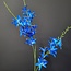 Pure Kunsttak Lily 110 cm blauw