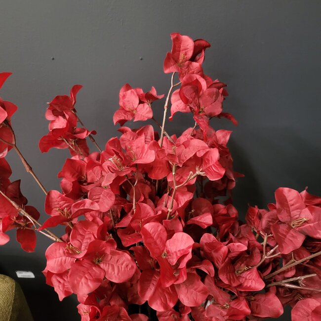 Present Time Kunsttak Flower Stem rood