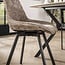 WoonStijl Eetkamerstoel Swivel - Rich champagne