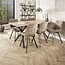 WoonStijl Eetkamerstoel Swivel - Rich champagne
