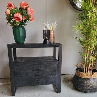 Pure Kunsttak Pioen X3 70 cm zalm