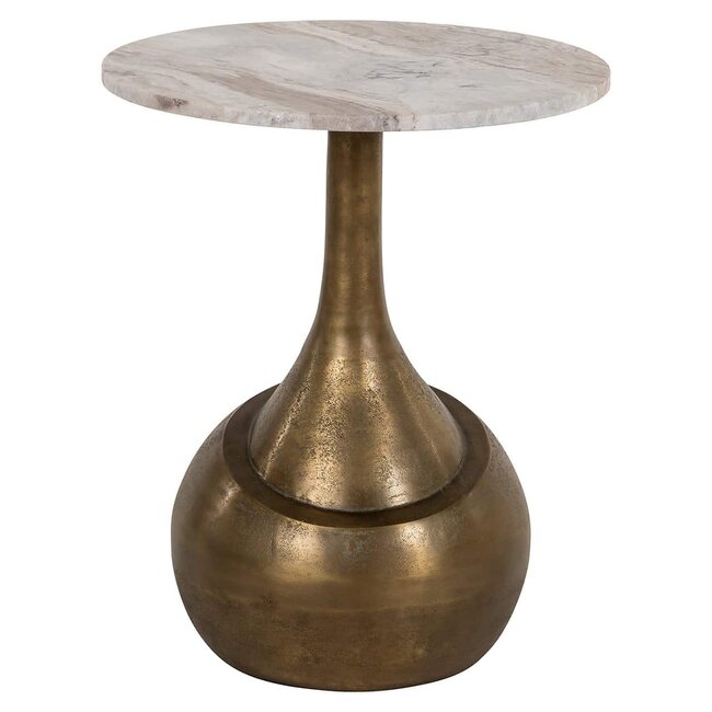 Richmond Interiors  Bijzettafel Sia geborsteld Goud