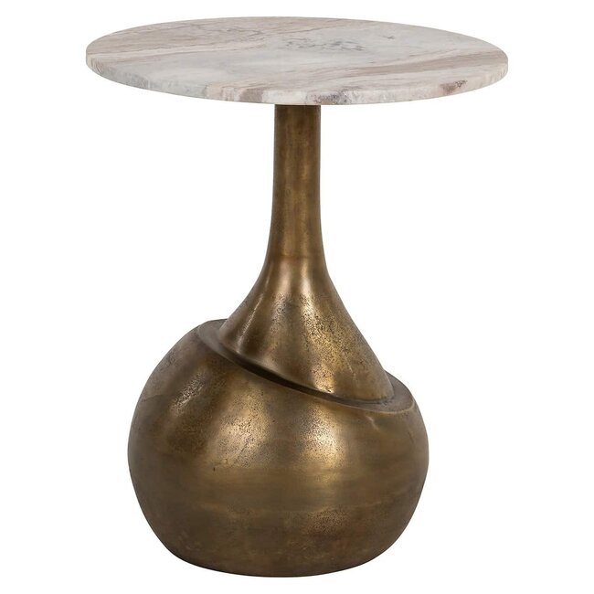 Richmond Interiors  Bijzettafel Sia geborsteld Goud