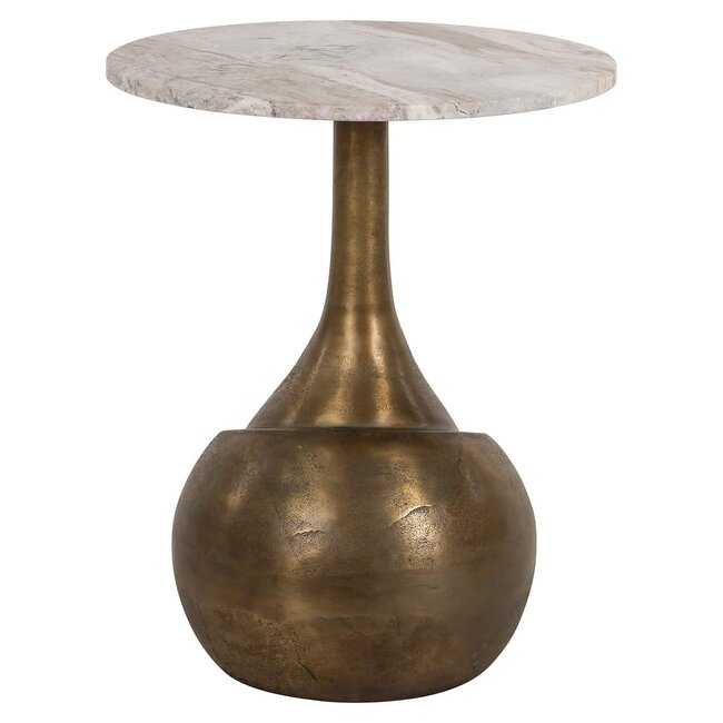 Richmond Interiors  Bijzettafel Sia geborsteld Goud