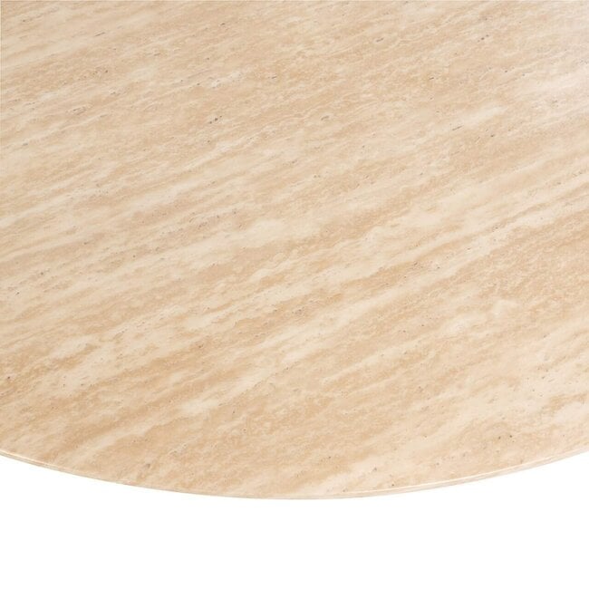 Richmond Interiors  Eettafel Montgommery 130Ø Beige