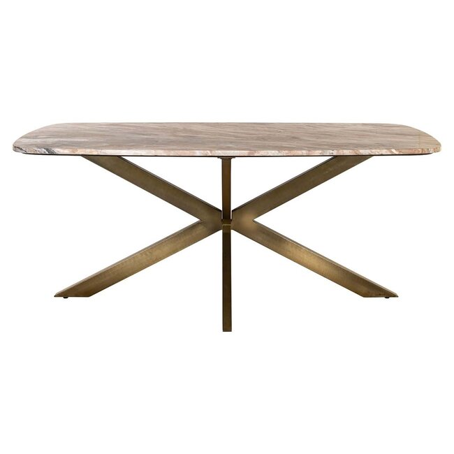Richmond Interiors  Eettafel Bottega 190 deens ovaal wit