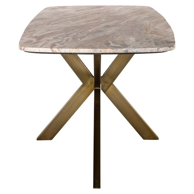 Richmond Interiors  Eettafel Bottega 220 deens ovaal wit