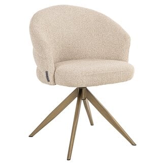 Richmond Interiors  Draaistoel Zendaya biscotti