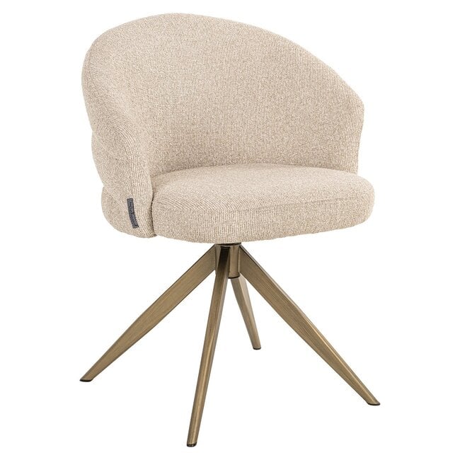 Richmond Interiors  Draaistoel Zendaya biscotti