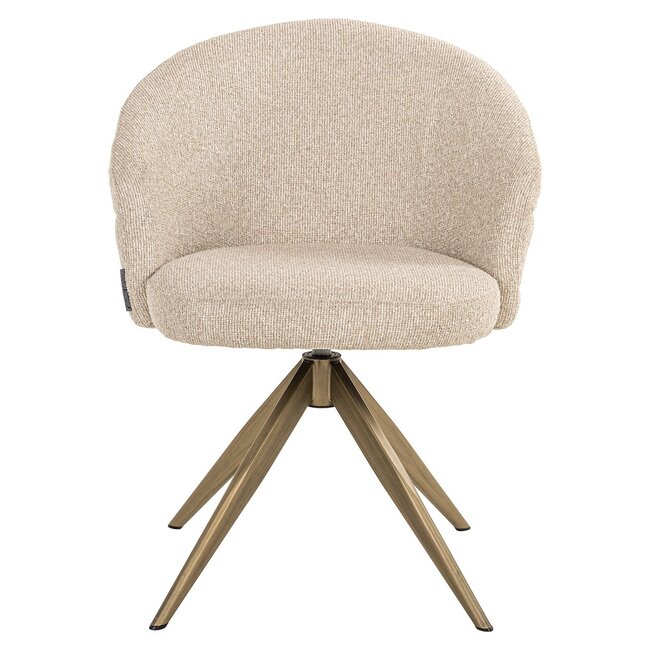 Richmond Interiors  Draaistoel Zendaya biscotti