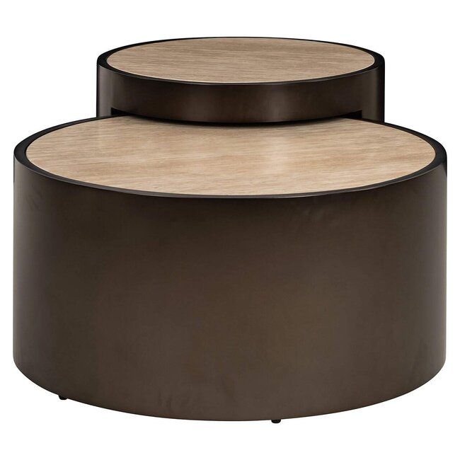 Richmond Interiors  Salontafel Ronson set van 2 beige