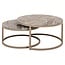 Richmond Interiors  Salontafel Fairfax set van 2 zand