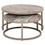 Richmond Interiors  Salontafel Fairfax set van 2 zand