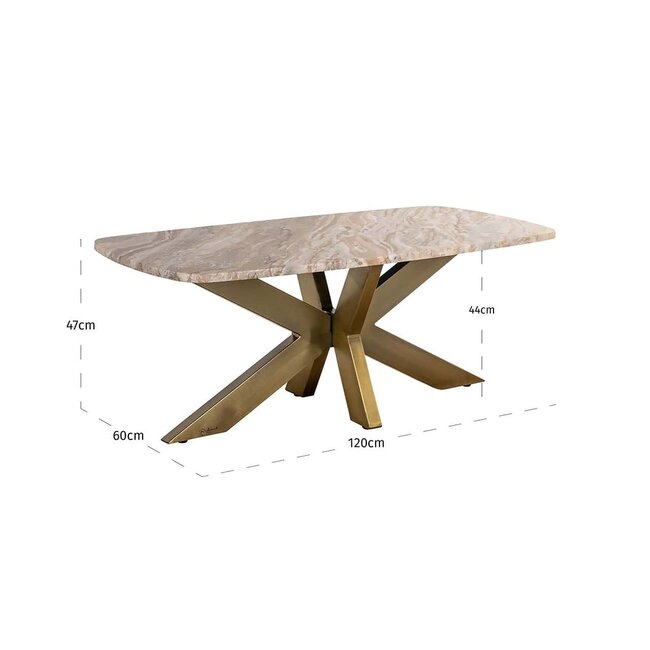 Richmond Interiors  Salontafel Bottega wit