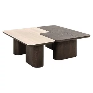 Richmond Interiors  Salontafel Nando set van 2 Bruin