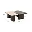 Richmond Interiors  Salontafel Nando set van 2 Bruin