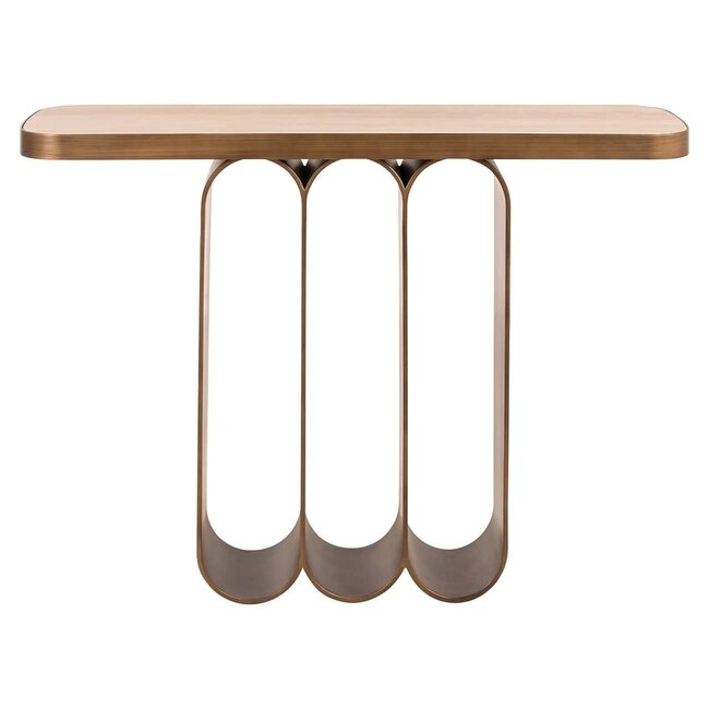 Richmond Interiors  Wandtafel Locarno geborsteld Goud