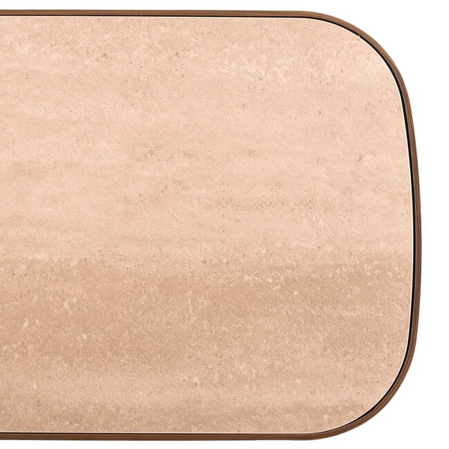Richmond Interiors  Wandtafel Locarno geborsteld Goud