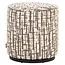 Richmond Interiors  Poef Lexie 45Ø cream dalia 11