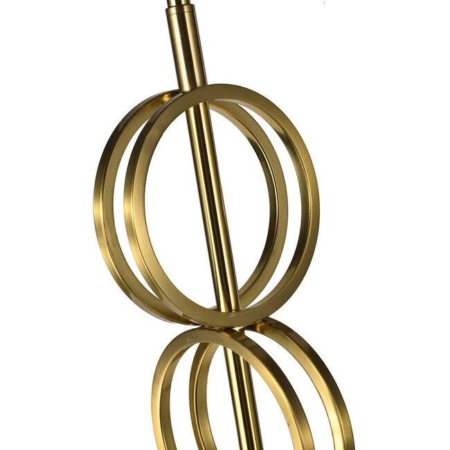 Richmond Interiors  Vloerlamp Blizz Goud