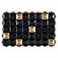 Richmond Interiors  Opbergbox Velicia zwart / goud