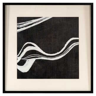 Richmond Interiors  Wall art Jozra Zwart / Wit