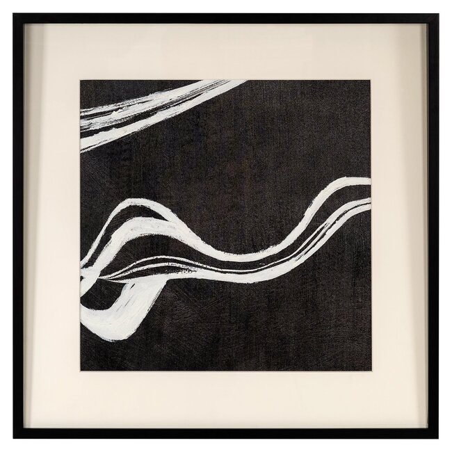 Richmond Interiors  Wall art Jozra Zwart / Wit