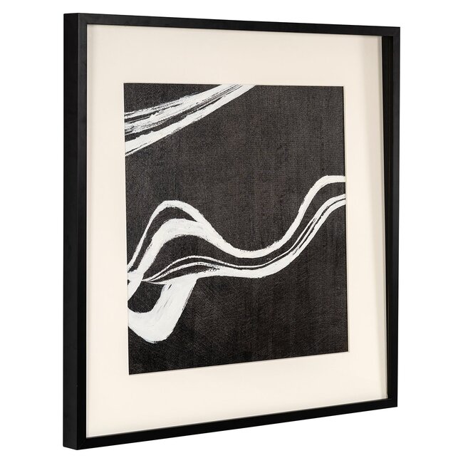 Richmond Interiors  Wall art Jozra Zwart / Wit