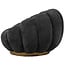 PTMD PTMD Fauteuil Daisy Euphoria Antraciet - Draaibare Luxe Stoel