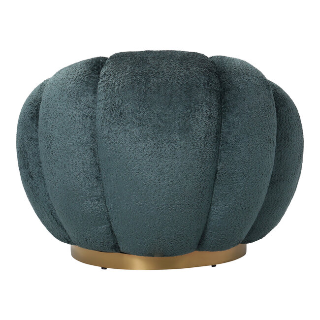 PTMD PTMD Fauteuil Daisy - Draaibare fauteuil in Euphoria Teal